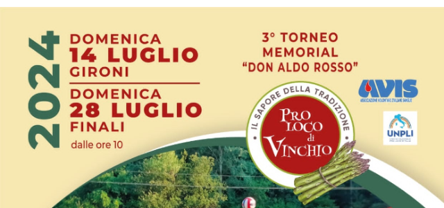Vinchio | “3° Torneo Memorial “Don Aldo Rosso”