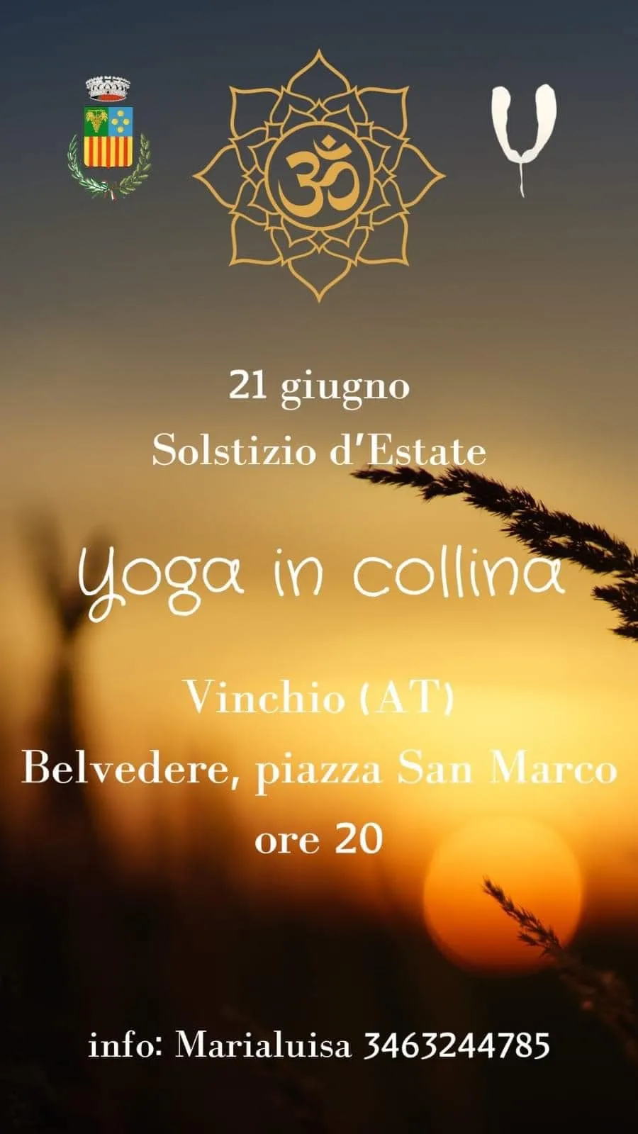 Yoga in collina